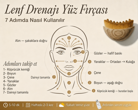 Lenf Drenaj Masaj Fırçası